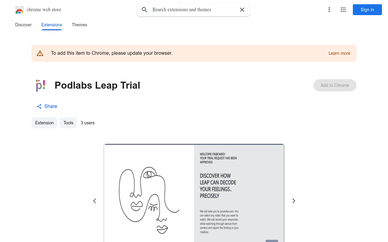 Podlabs Leap Trial