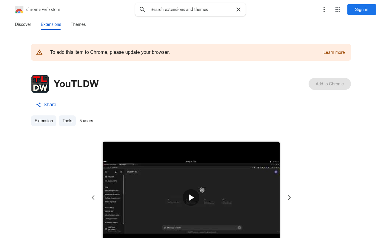 YouTLDW