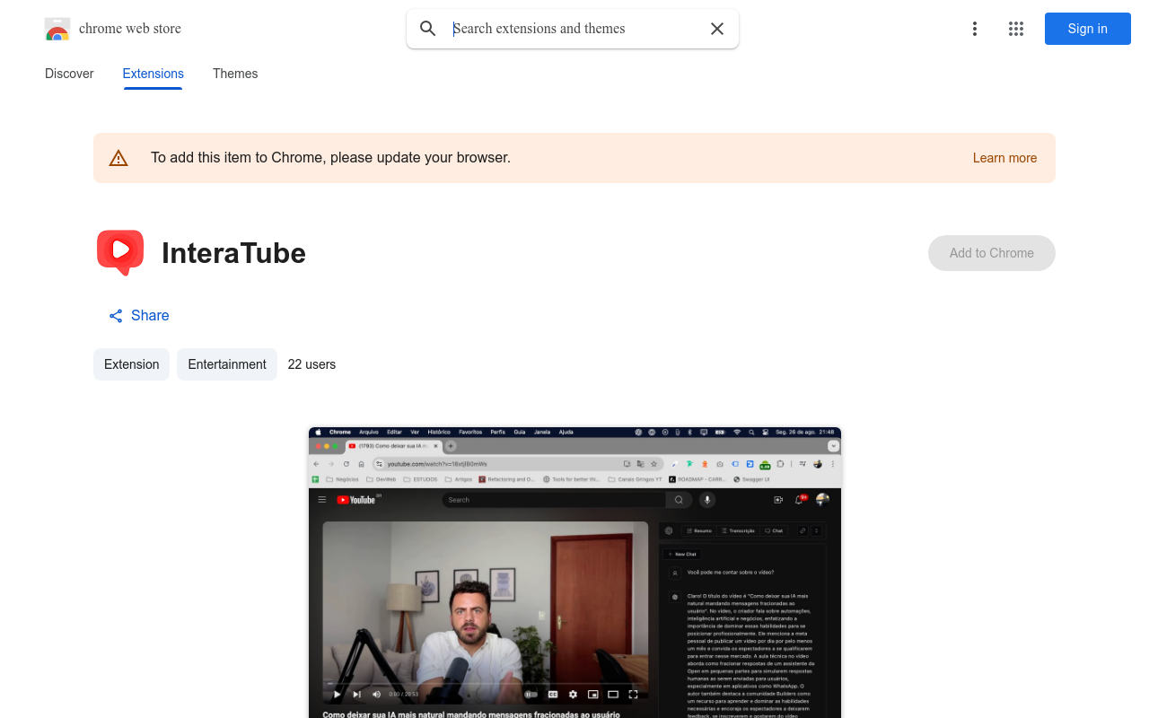 Converse com o Youtube