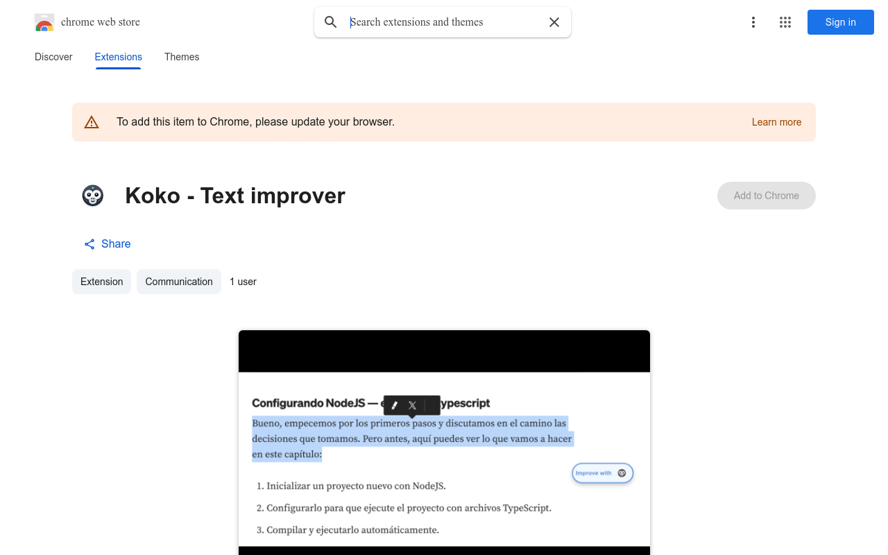 Koko - Text improver