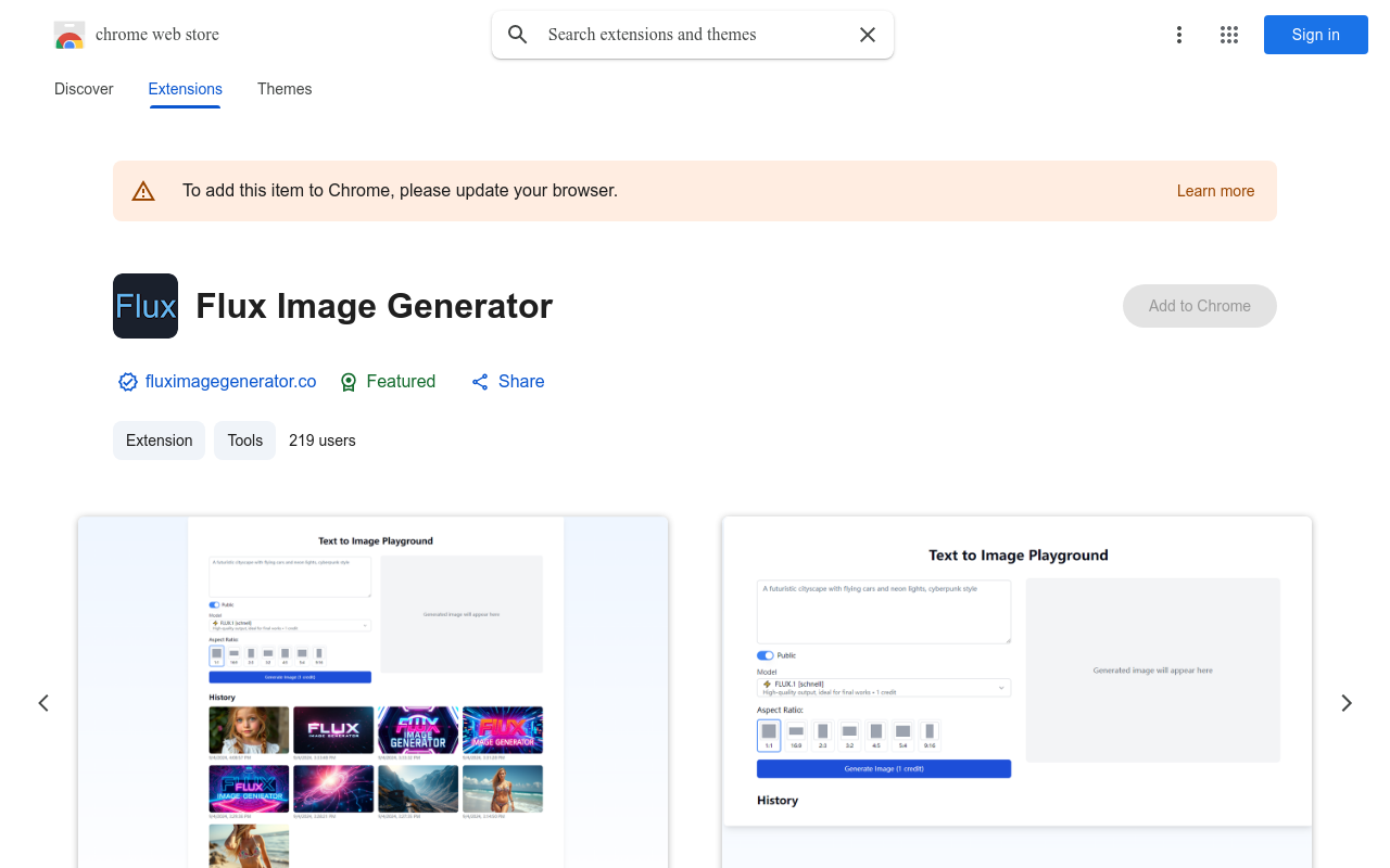 Flux Image Generator