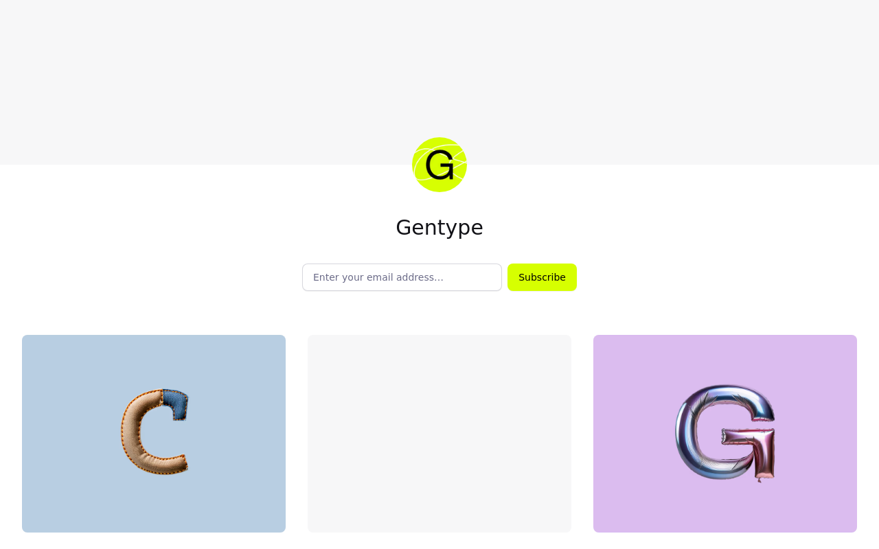 Gentype.io