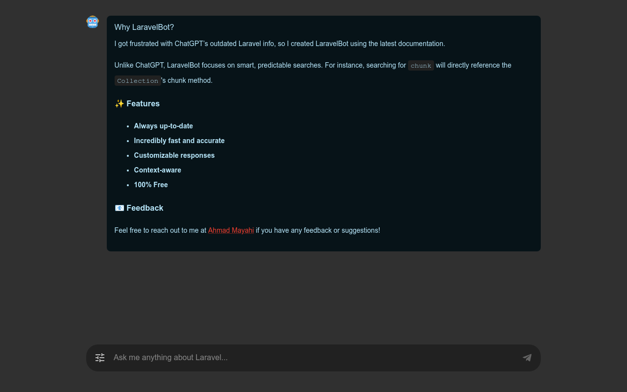 LaravelBot