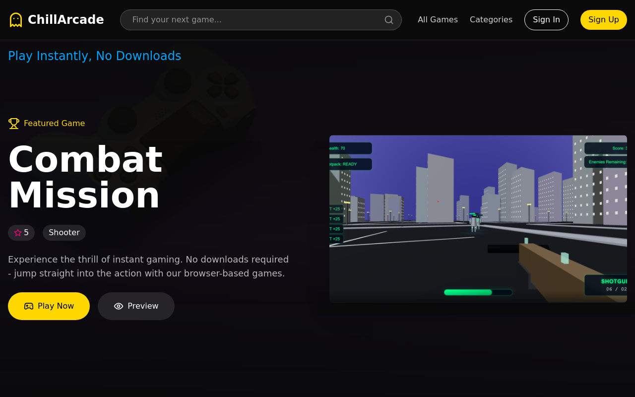 ChillArcade - Instant Play, No Downloads