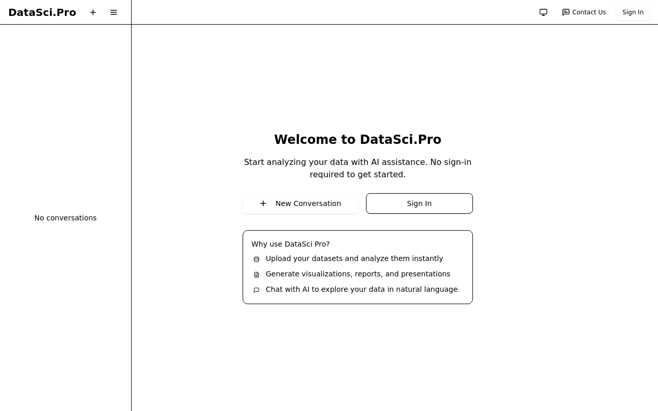 DataSci Pro