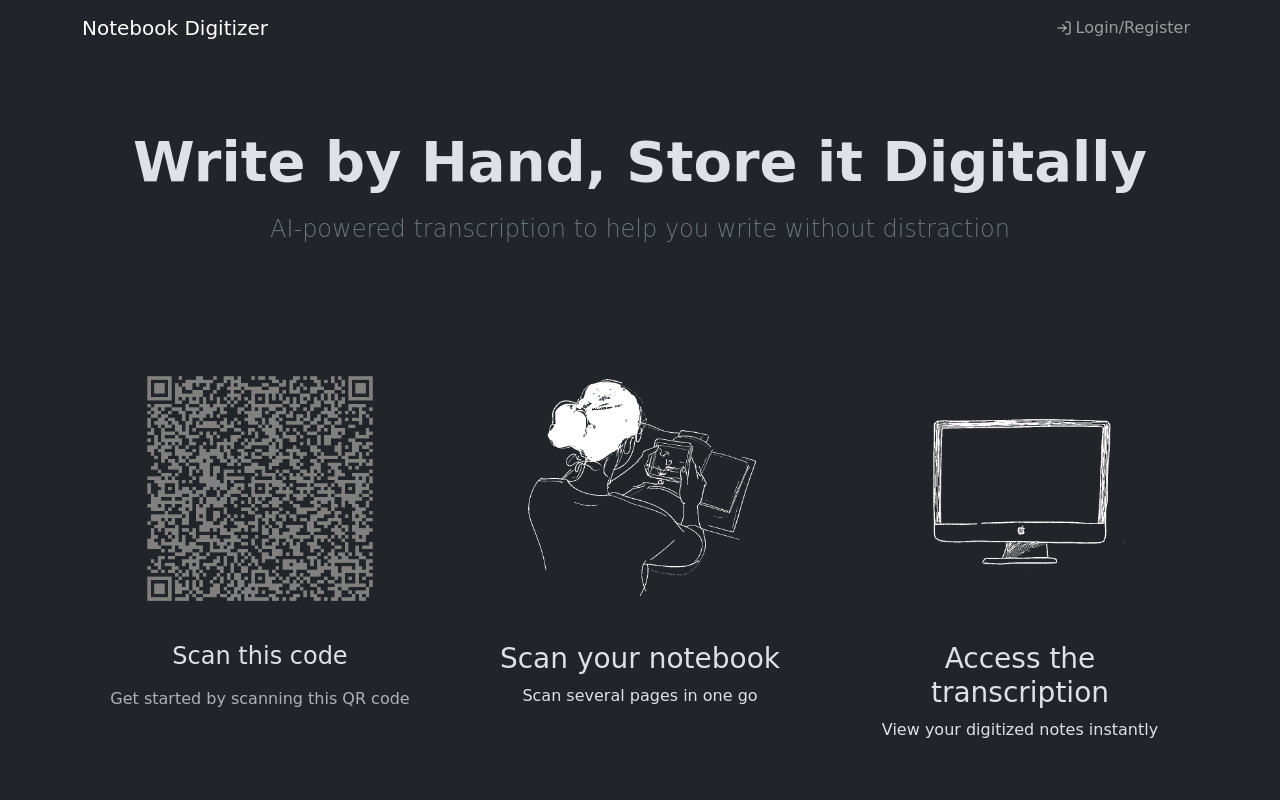 Notebook Digitizer
