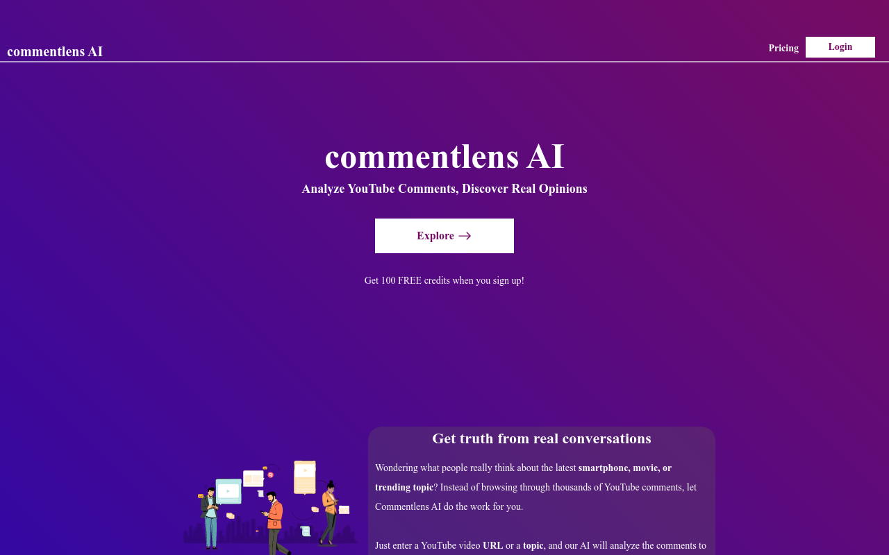 CommentLens AI