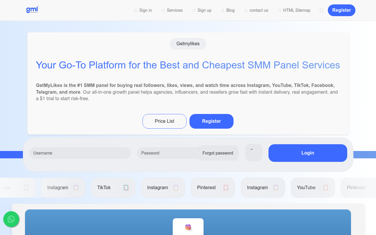 Best SMM Panel - GetMyLikes