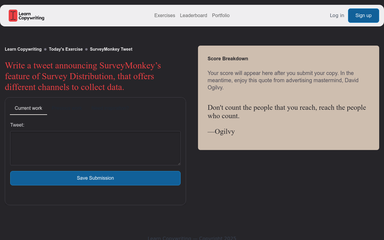 Learn Copywriting