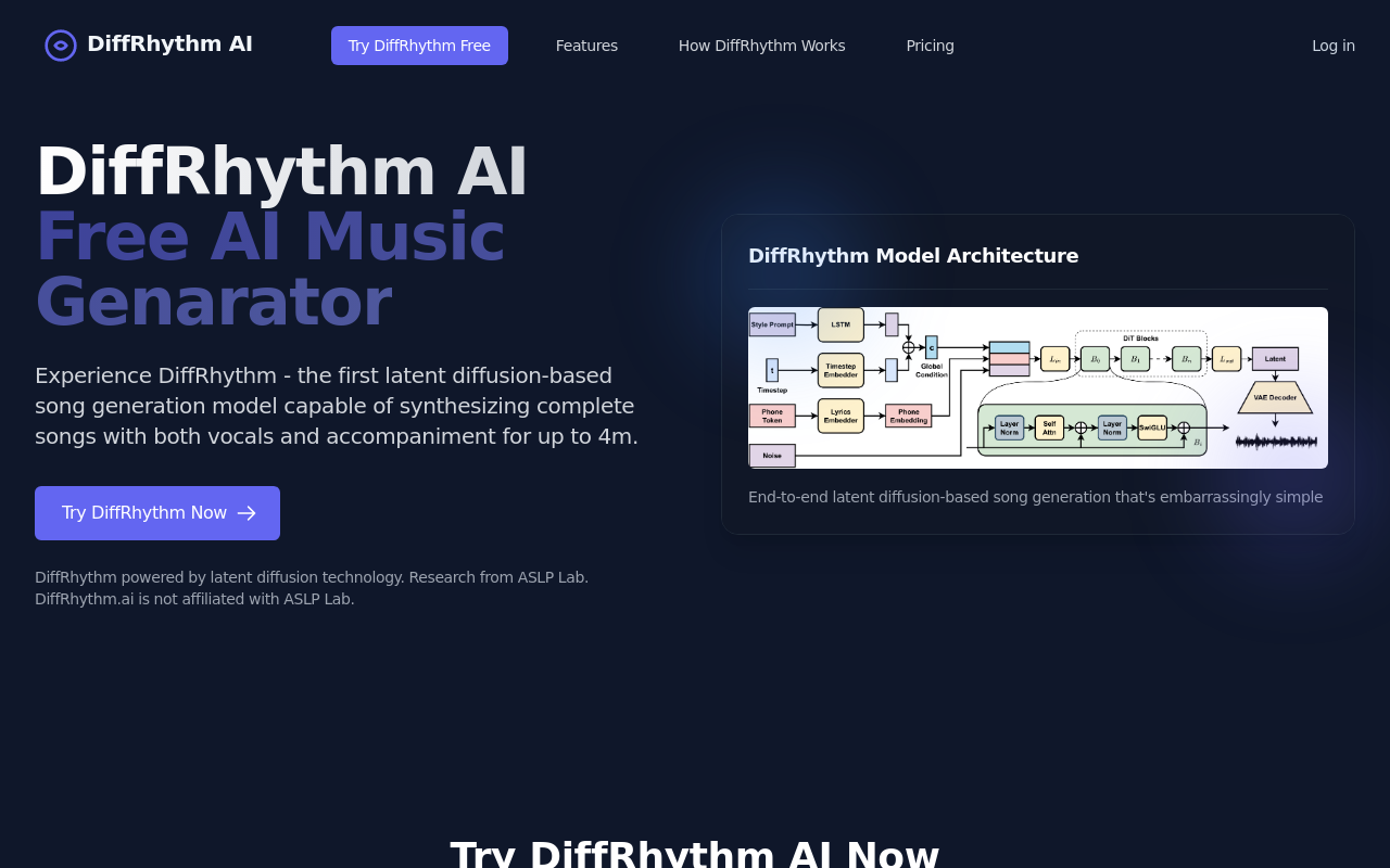 DiffRhythm AI