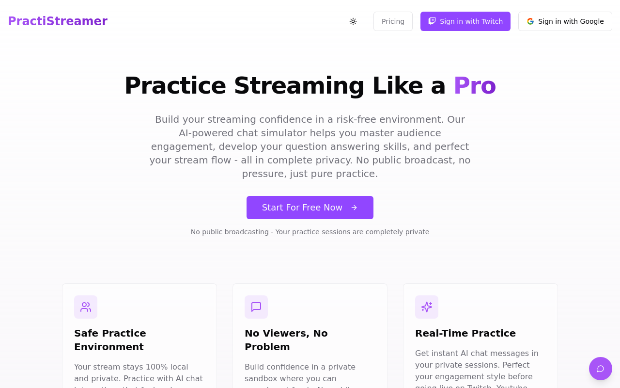 PractiStreamer