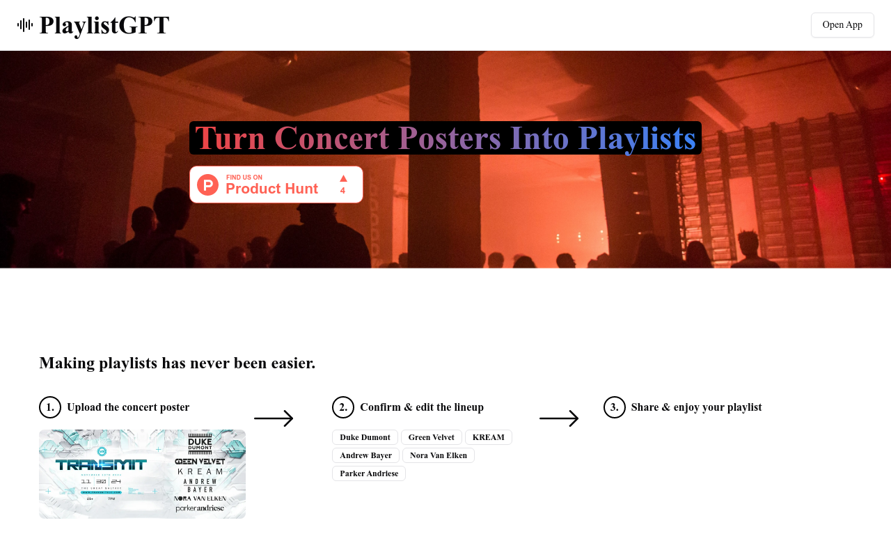 PlaylistGPT