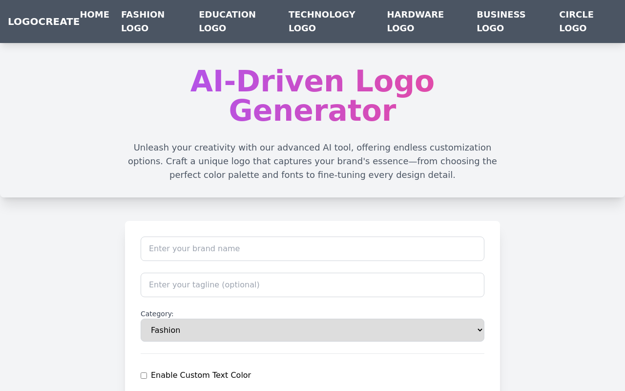 LogoCreate Online
