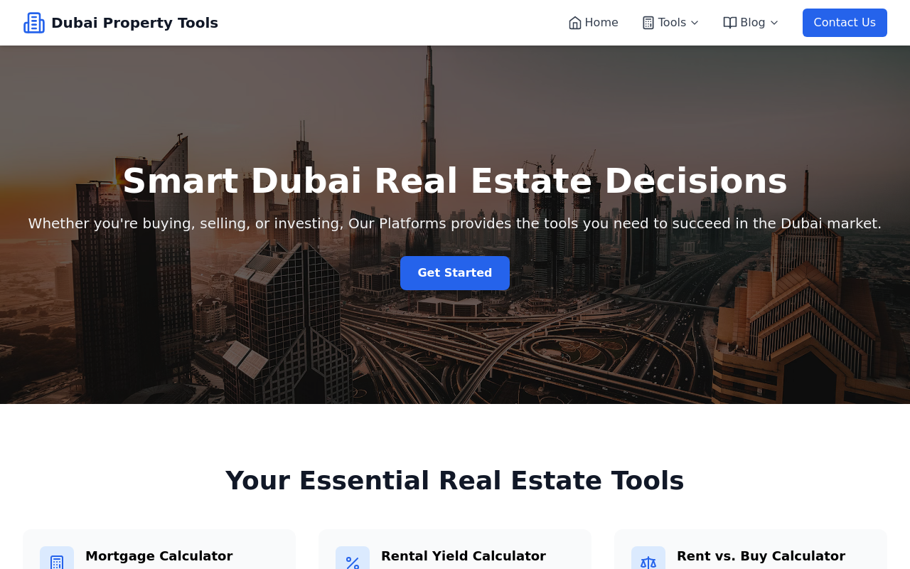 Smart Dubai Real Estate Decisions