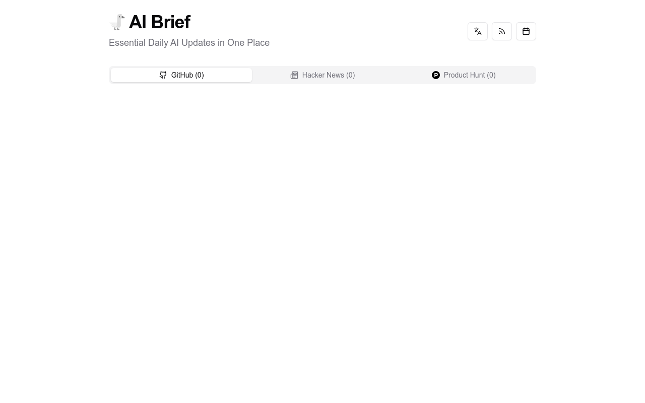 AI Brief