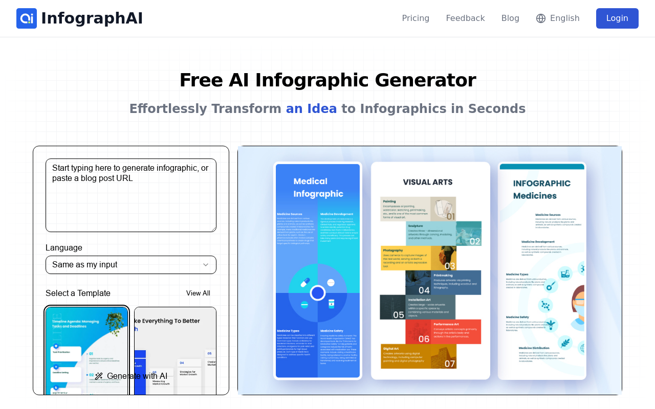 AI Infographic Generator