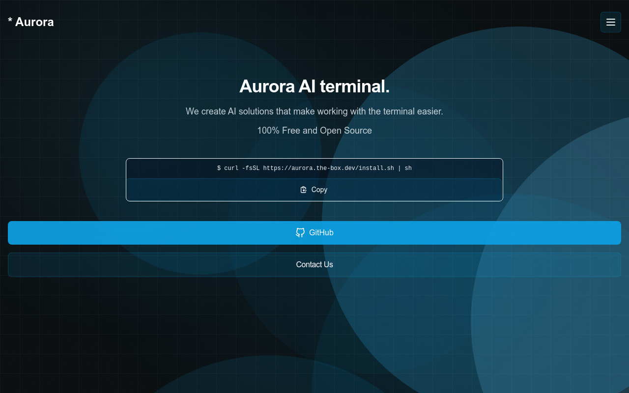 Aurora Terminal Agent