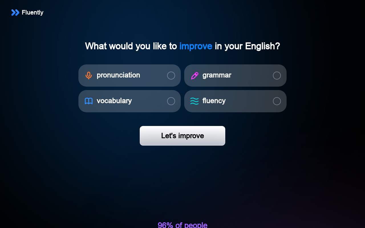 Fluently: AI English coach