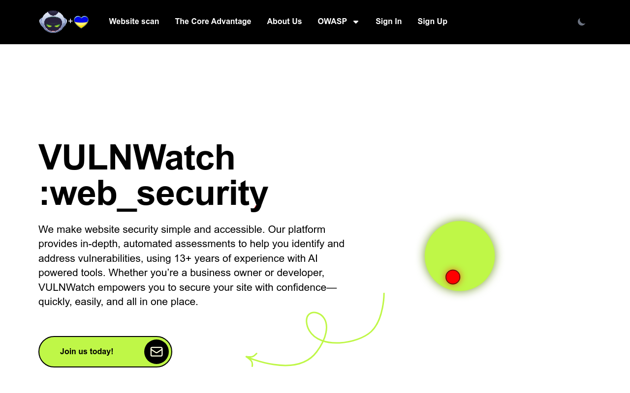 Free Website Security Scan AI-Powered