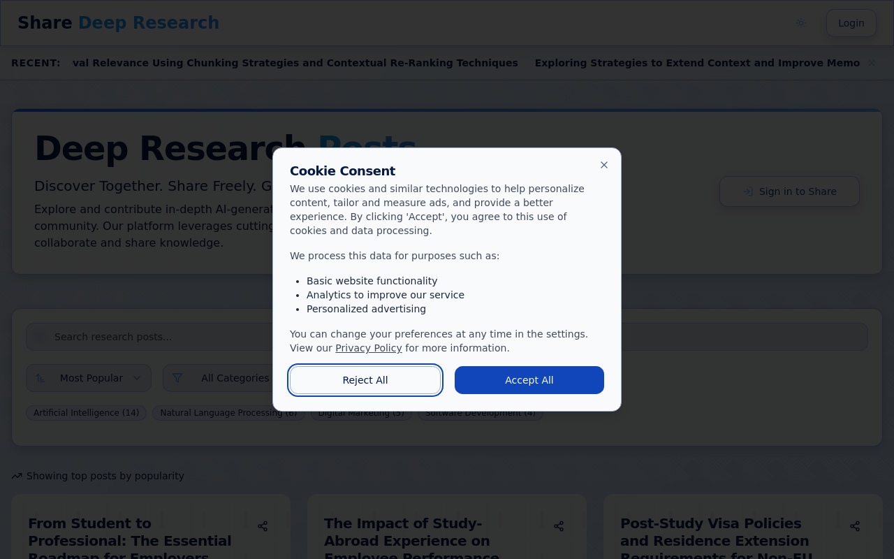 Share Deep Research