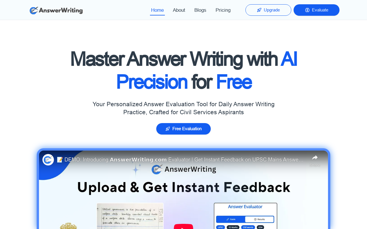 AnswerWriting