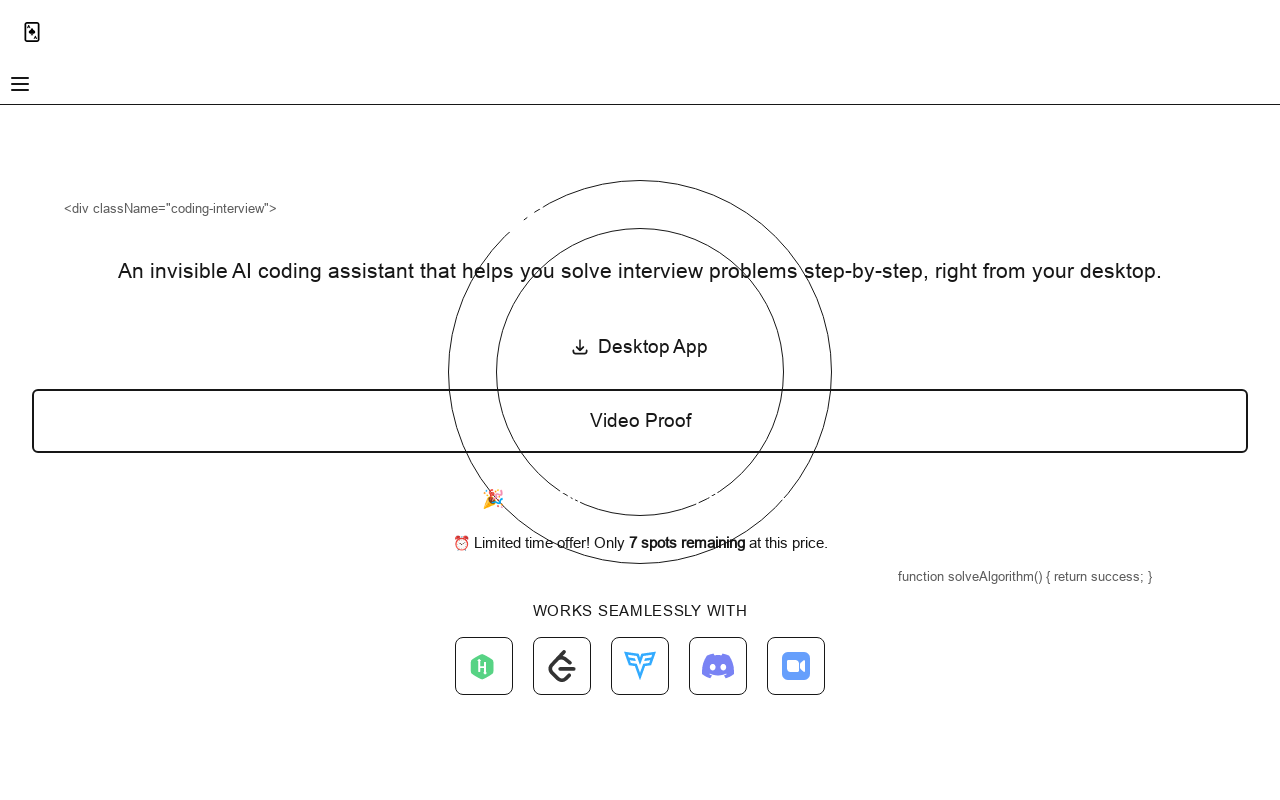 Interview Code Ace