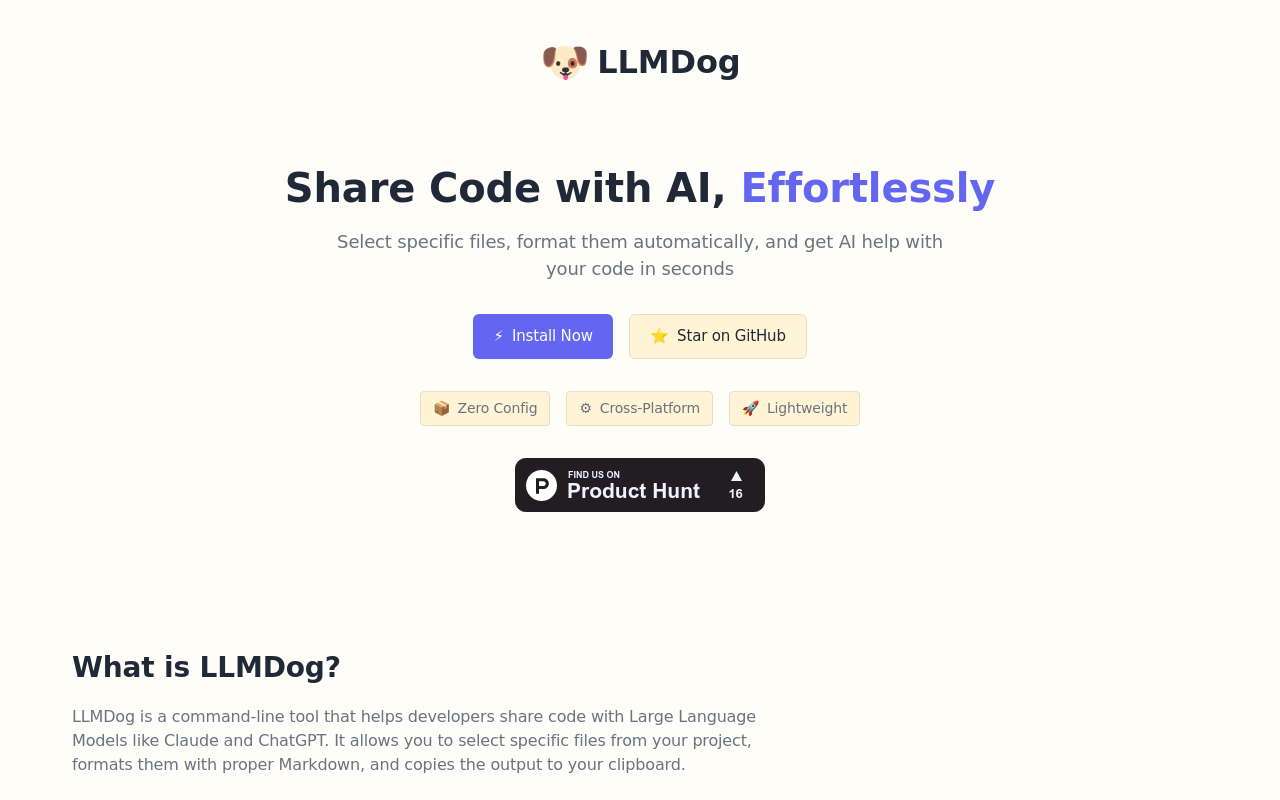 LLMDog