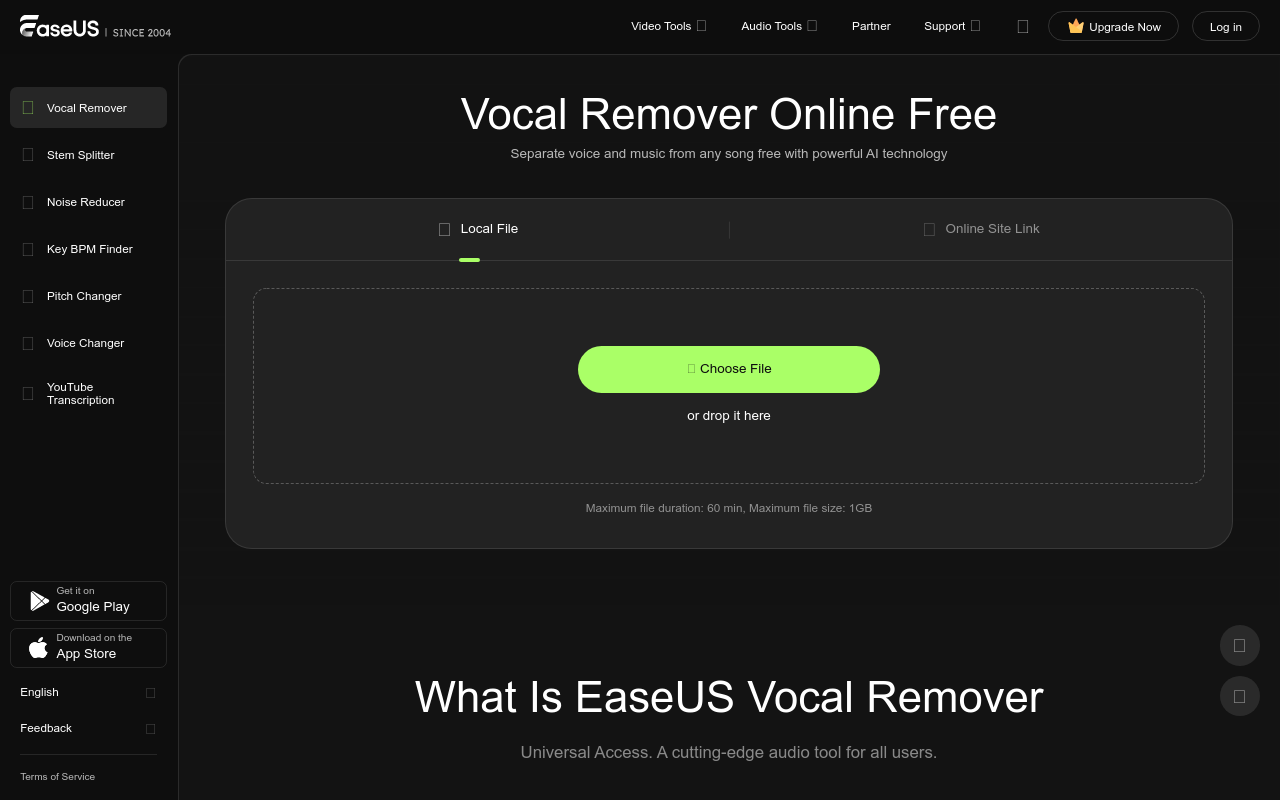 EaseUS Vocal Remover