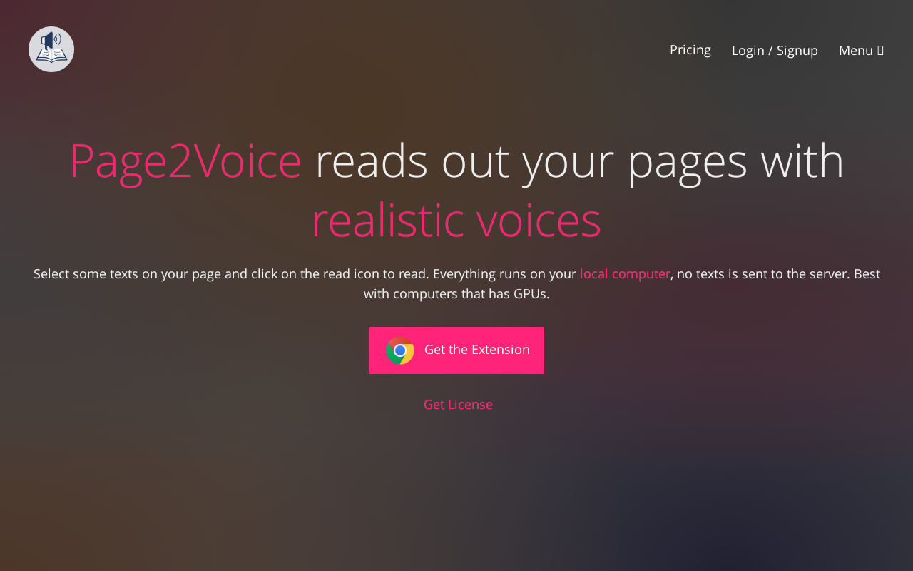Page2Voice