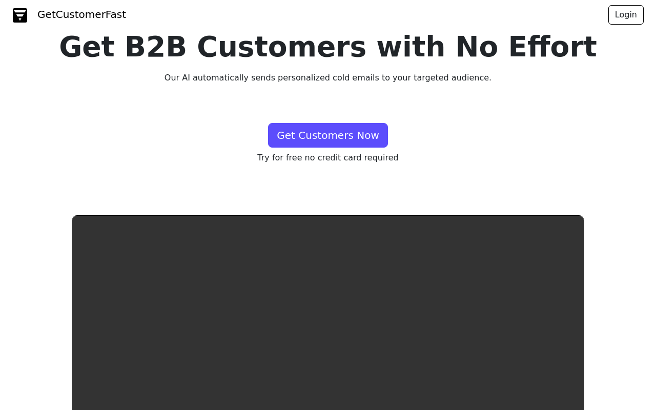 Get Customer Fast