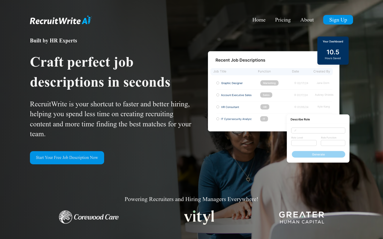 RecruitWrite AI