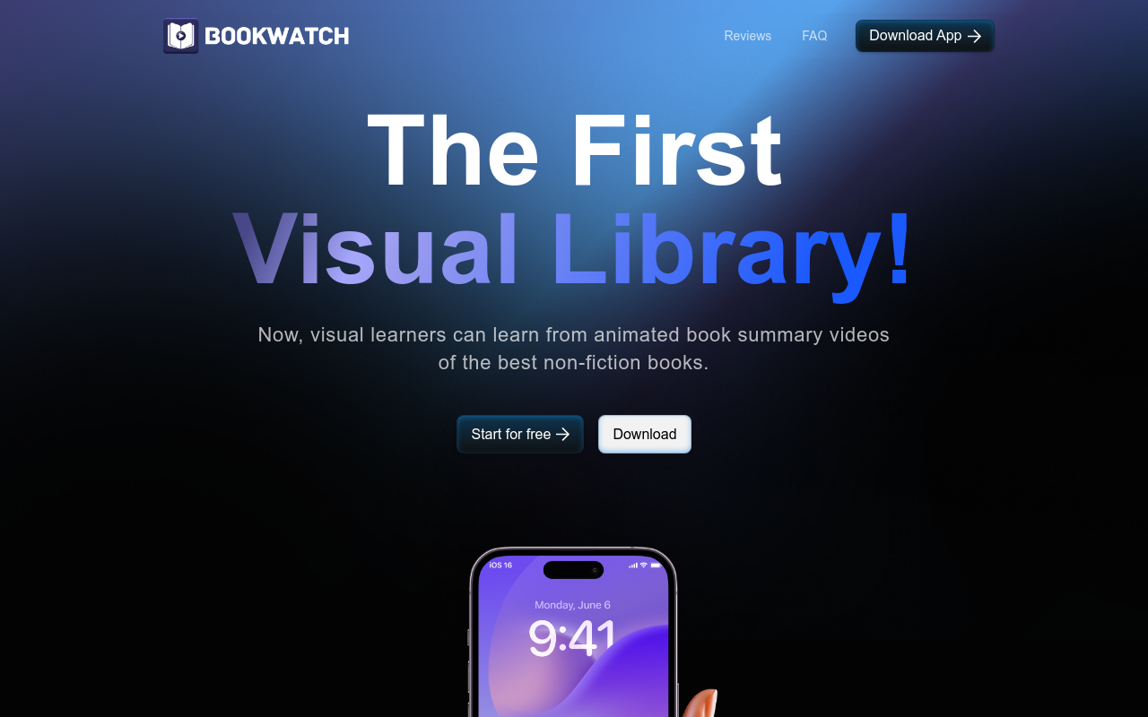 BookWatch - The 1st Visual Library