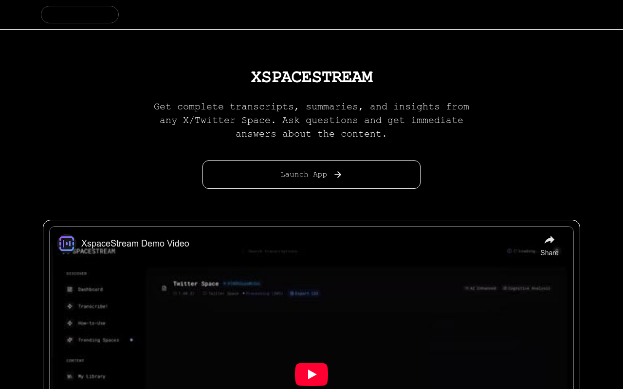XSPACESTREAM
