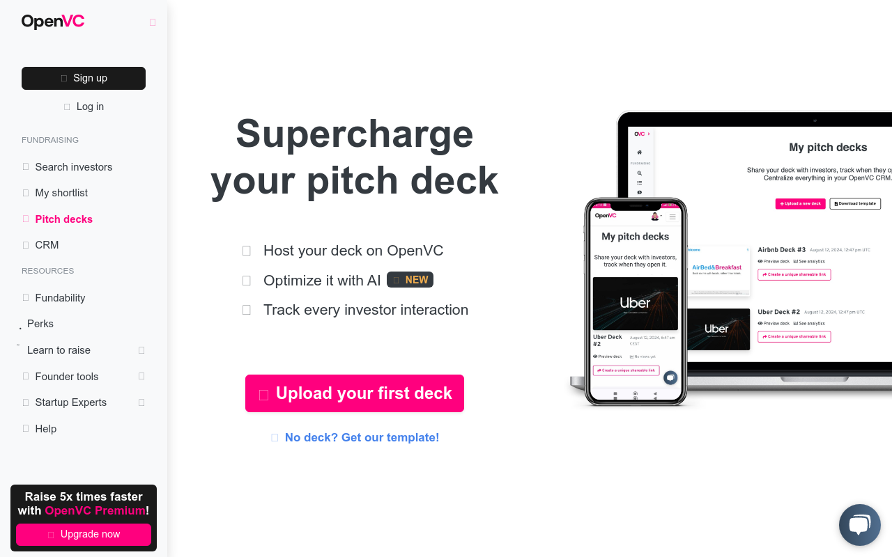 OpenVC AI Deck Reviews