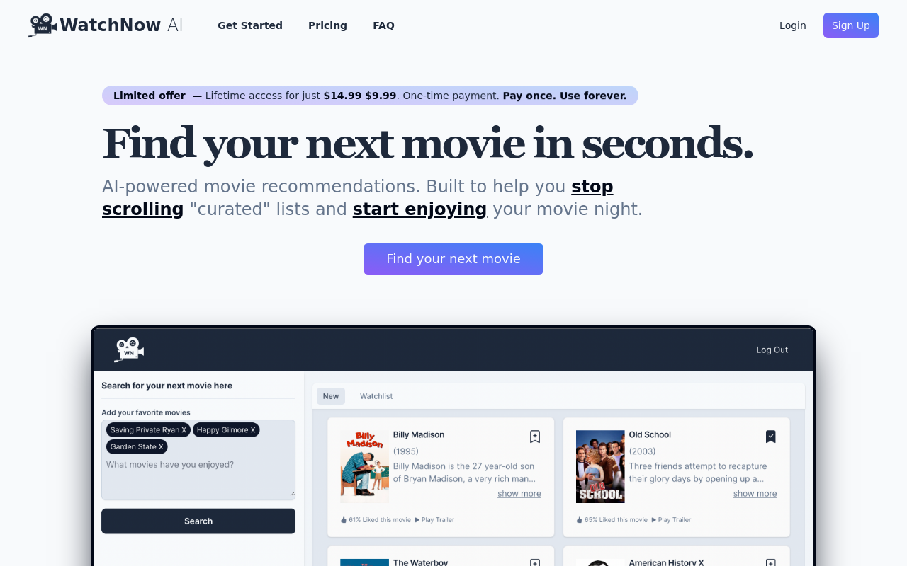 WatchNow AI