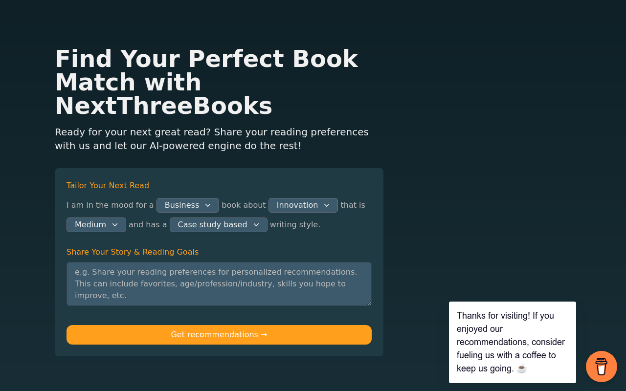 NextThreeBooks