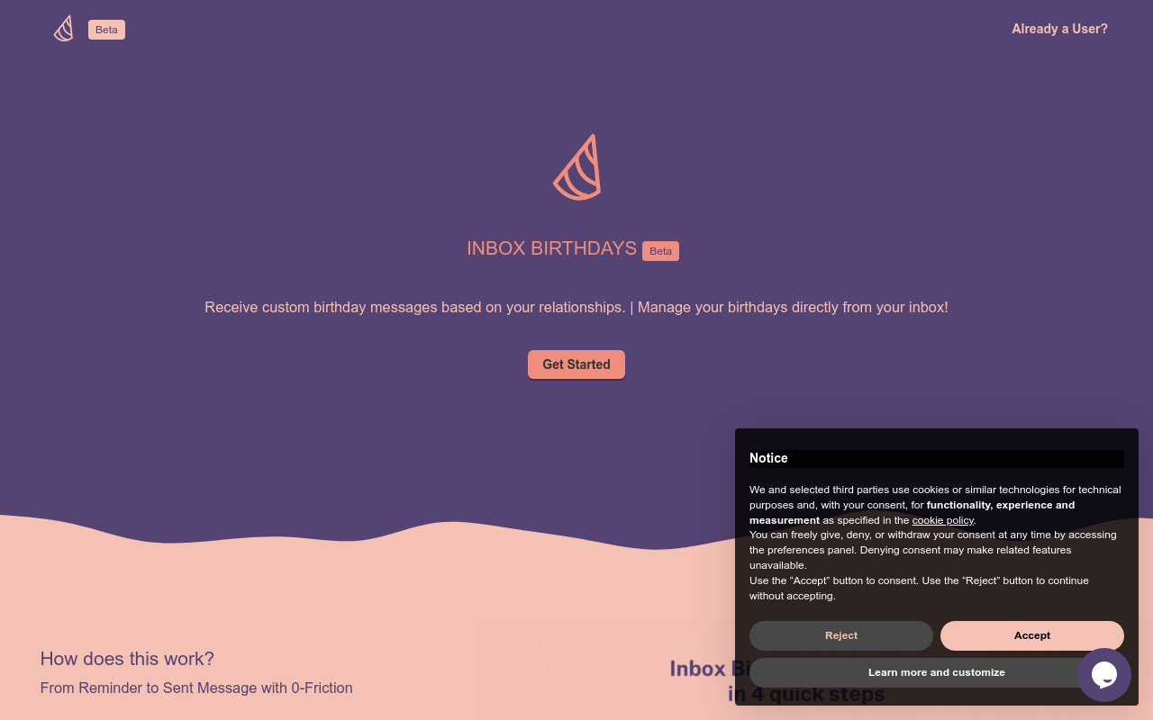 InboxBirthdays