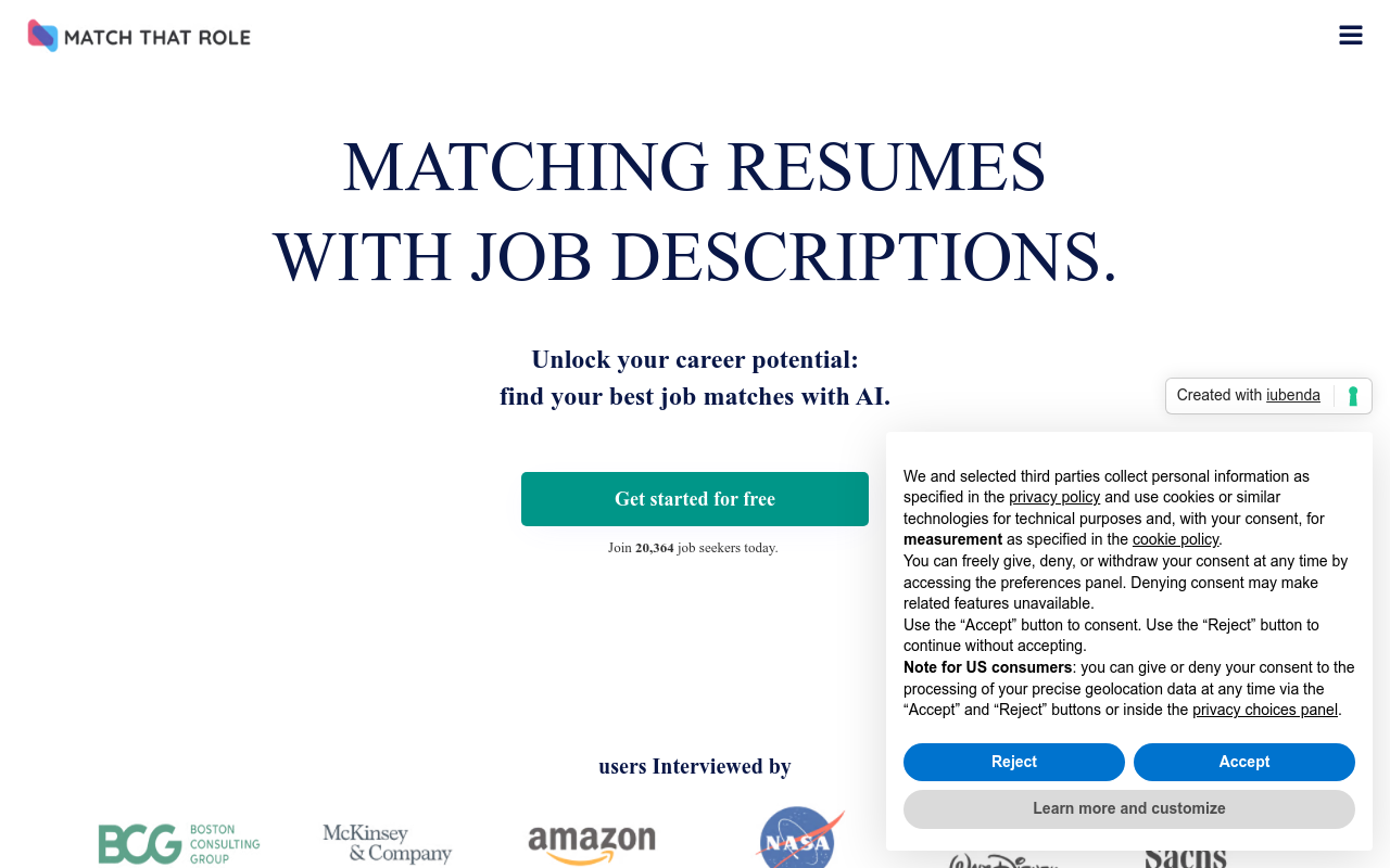 MatchThatRoleAI.com