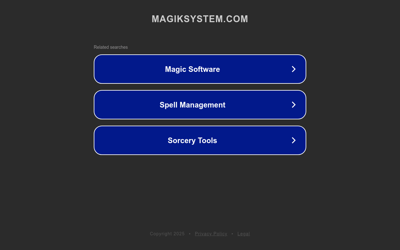 MagikSystem