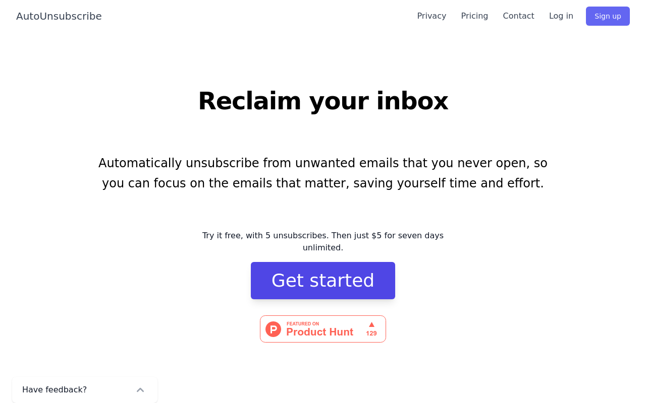 AutoUnsubscribe