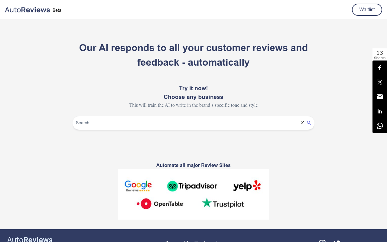 AutoReviews AI