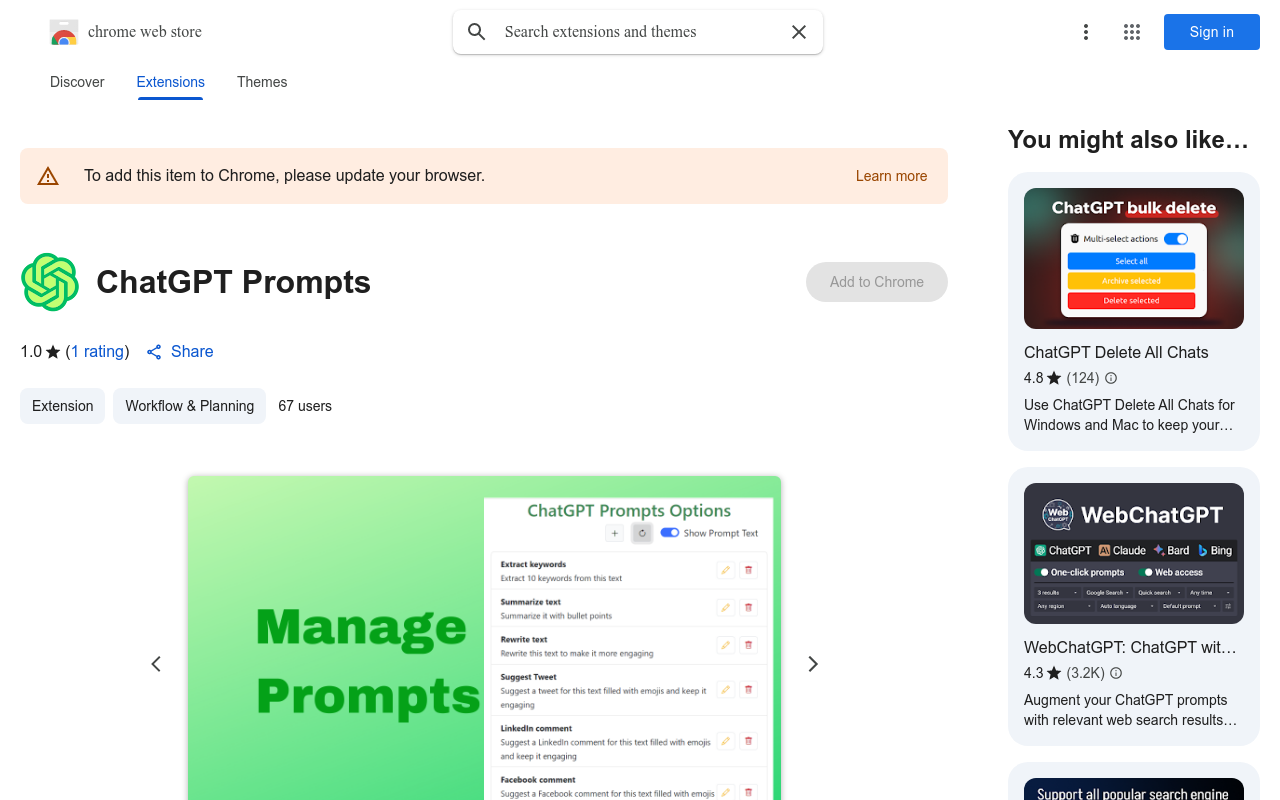 ChatGPT Prompts