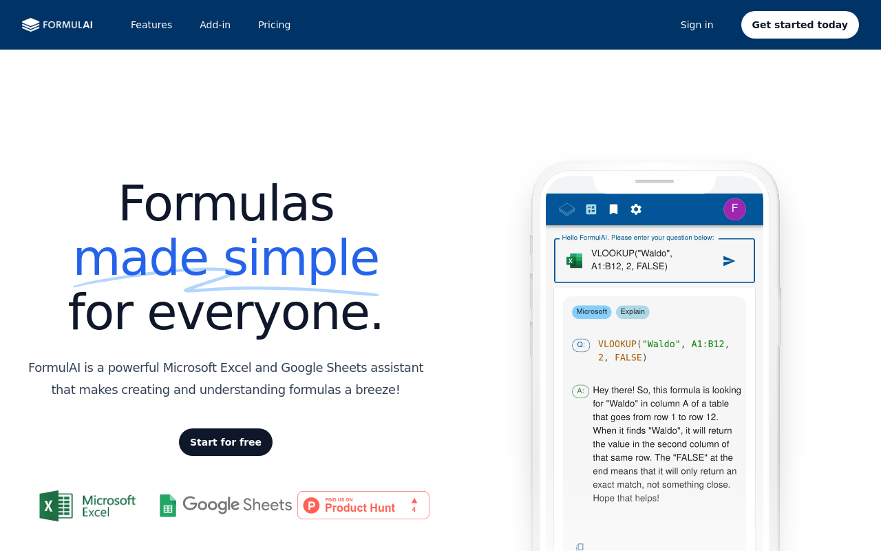 FormulAI