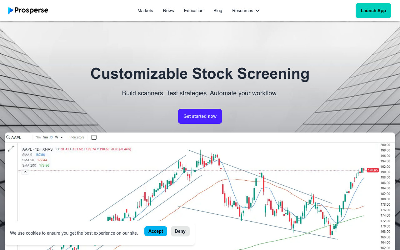 Prosperse - Automated Stock Scanner