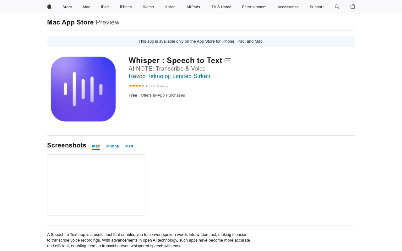 AI Speech to Text