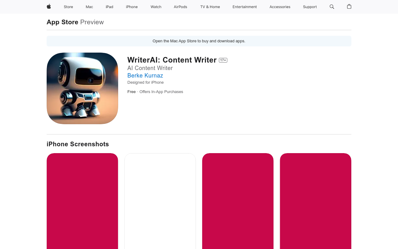 WriterAI: Content Writer