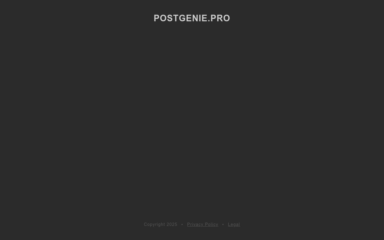 Post Genie