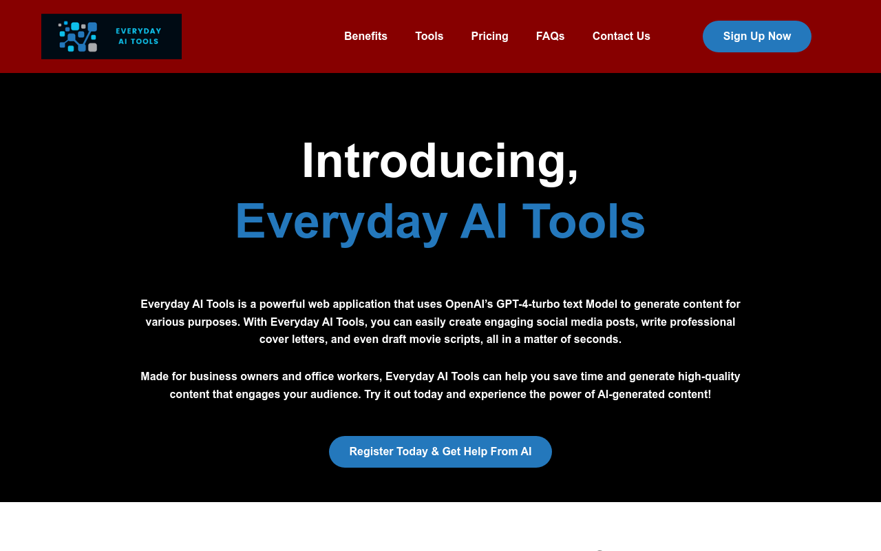 Everyday AI Tools