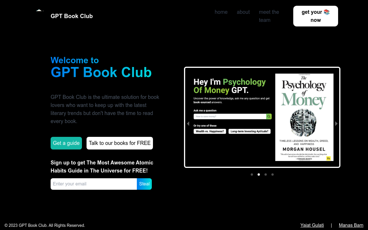 GPT Book Club
