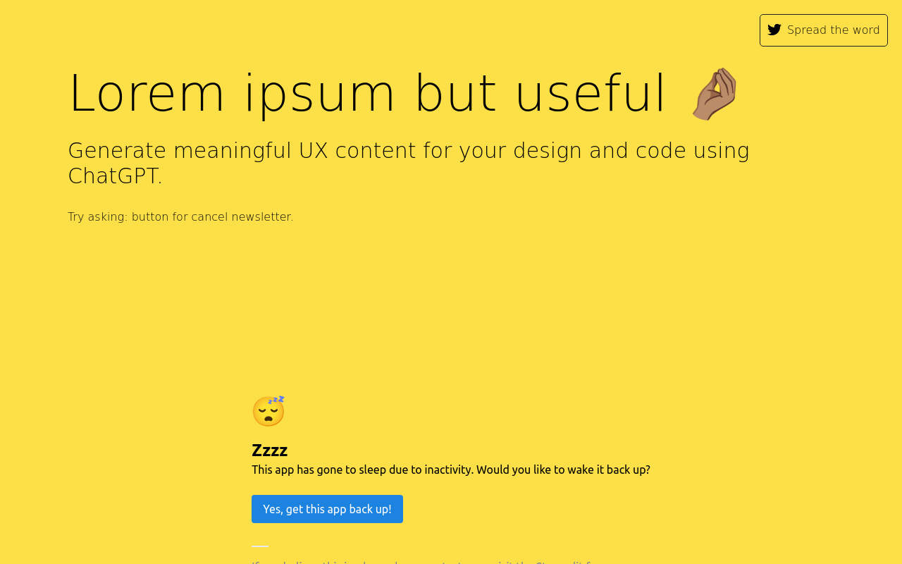 UsefulLoremIpsum